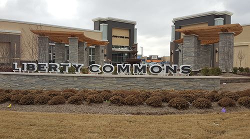 Photo of the Liberty Commons Sign