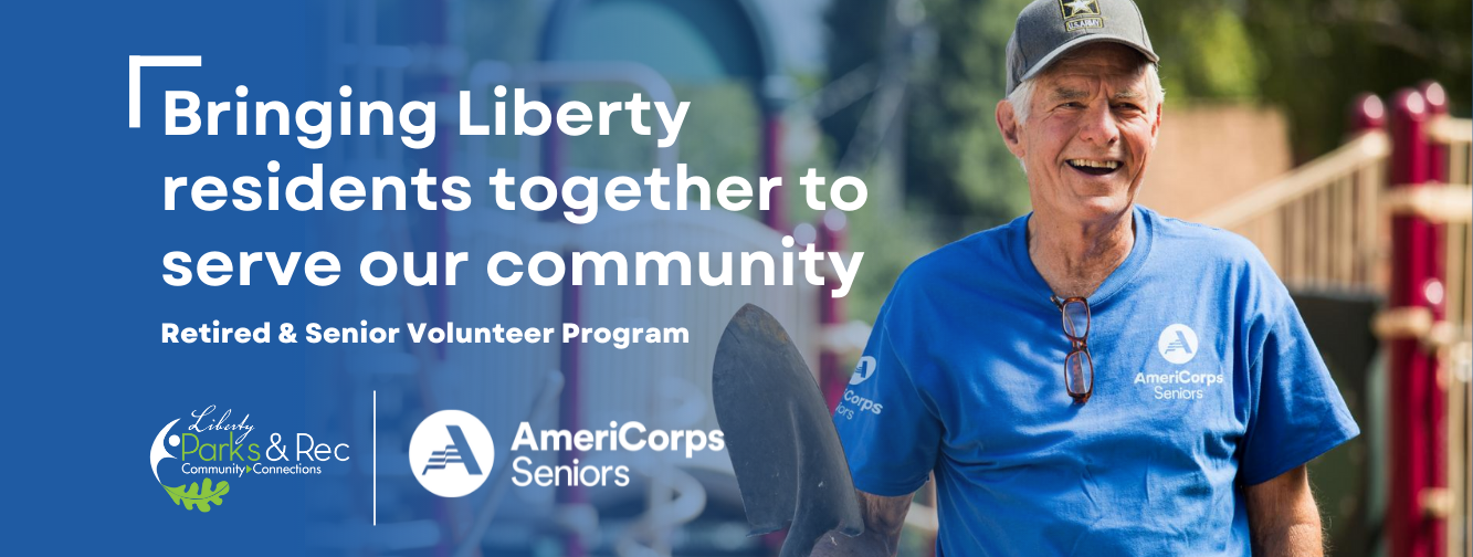 Website Banner for the AmeriCorps Senior Volunteers