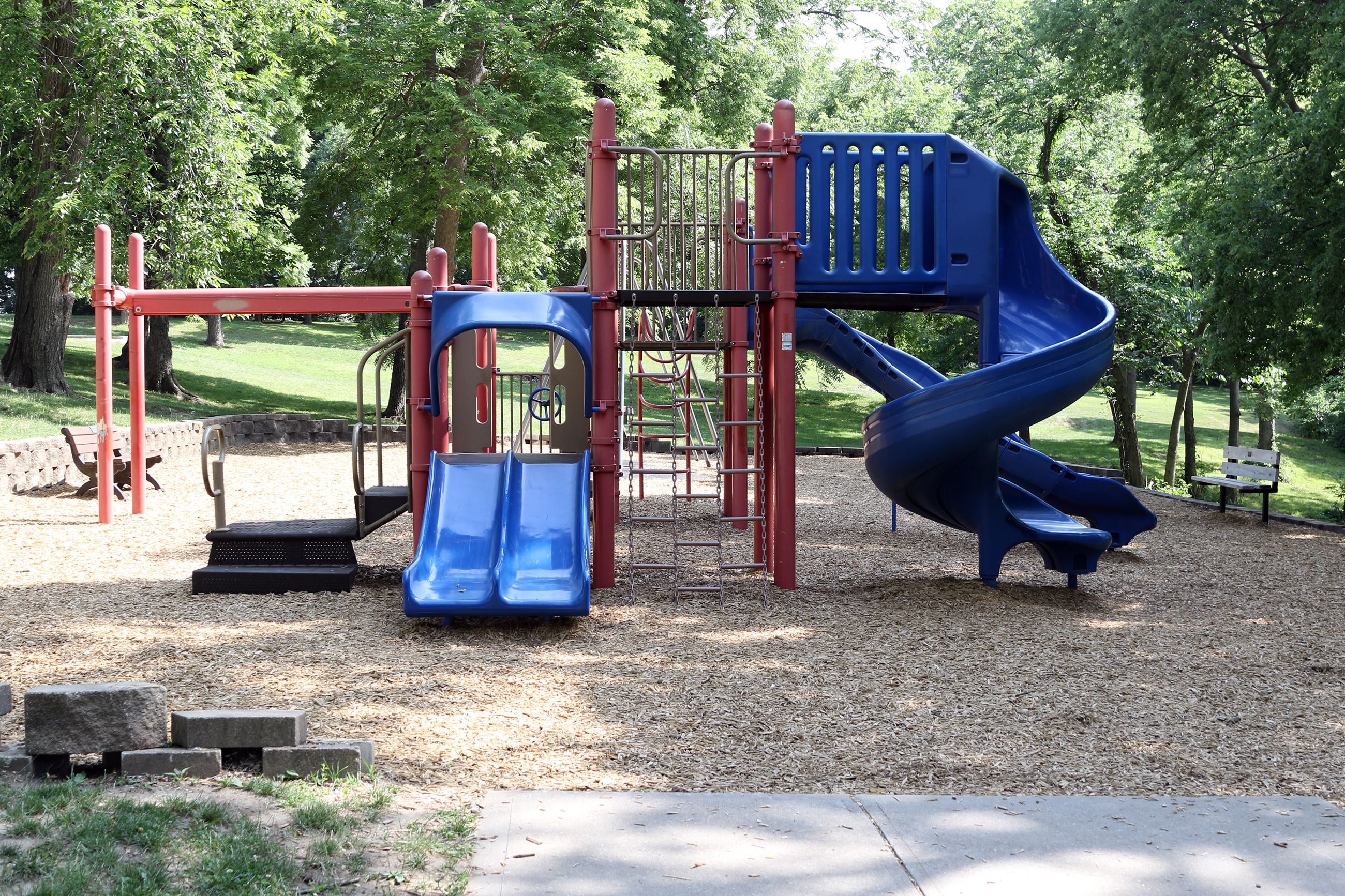 Photo of a playground at a Liberty Park
