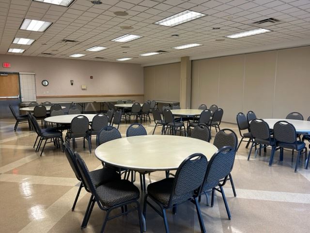 Photo of one of the rooms available at the LCC to be rented out