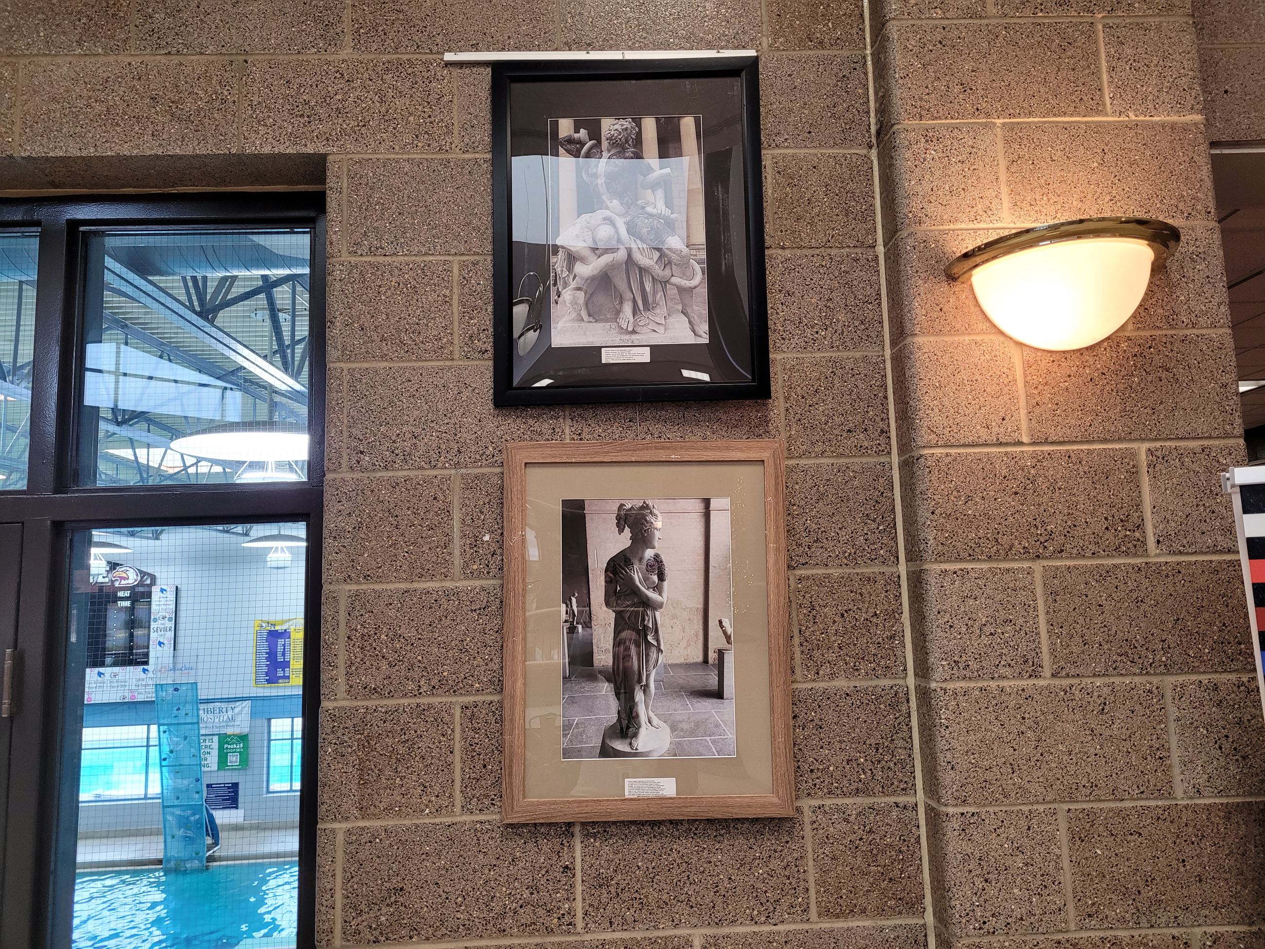 Two pieces of photography by Godfrey Duru