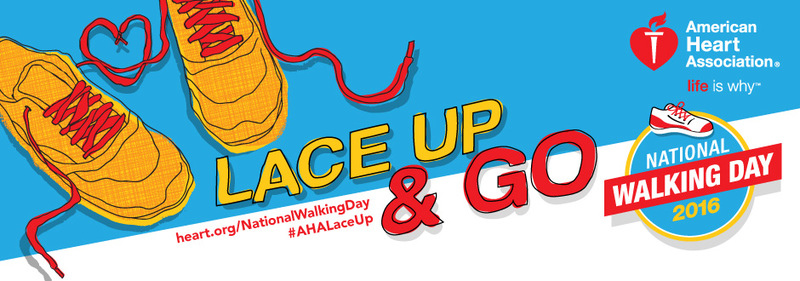National Walking Day banner